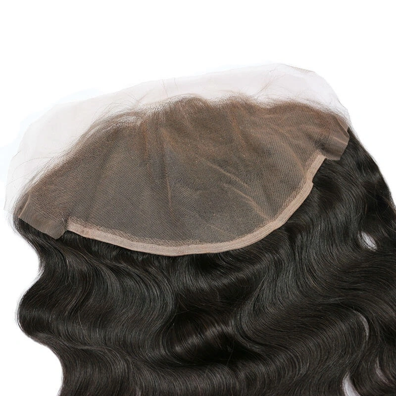 8A 13X6 Lace Frontal Closure Ear To Ear Lace Frontal Body Wave with Baby Hair Peruvian Unprocessed Virgin Human hair in stock