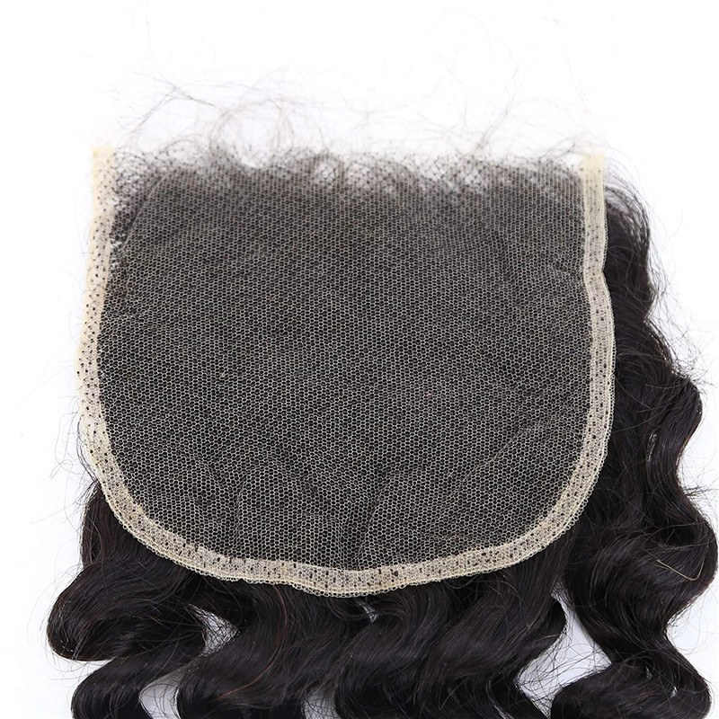 5X5 Transparent Invisible Hd Lace Thinner Lace Closure Malaysian Deep Wave Human Hair With Baby Hair Bleached Knots 10A Lace Top Closure