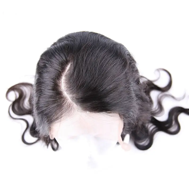 New Pre Parted C Part Lace Frontal Body wave 13x4 Ear to Ear Lace Frontal closure with baby hair