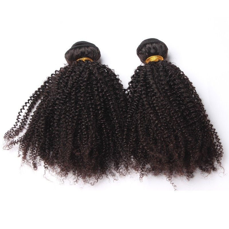 Brazilian Afro Kinky Curly Human Hair 3 Bundles Deal 28inch Hair Weave
