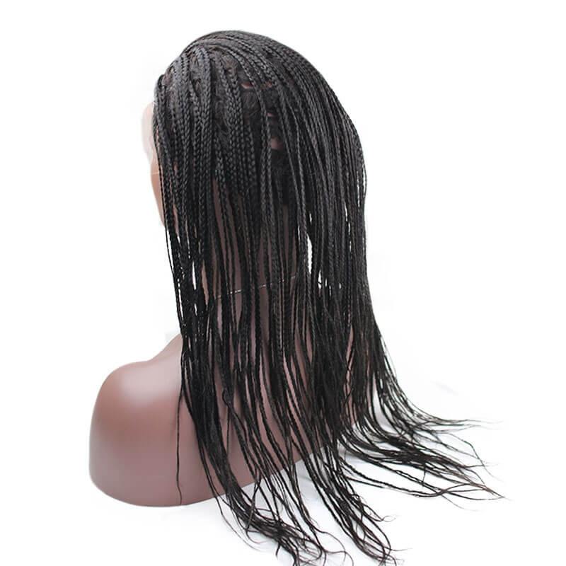 Braided Lace Wigs 100 Human Hair Lace Front Full Lace Braided Wigs for Women