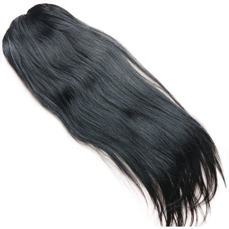 100 Human Hair Ponytails 7A Brazilian Virgin Hair Straight Ponytail Hair Extension With Combs