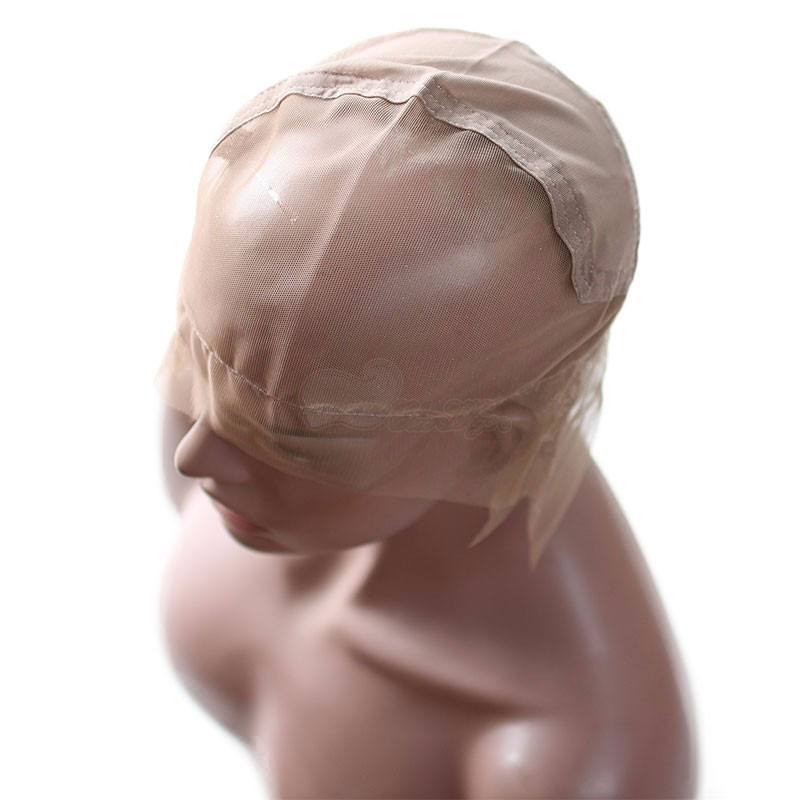 Full Lace Wig Cap For Making Wgis Brown Color High Quality