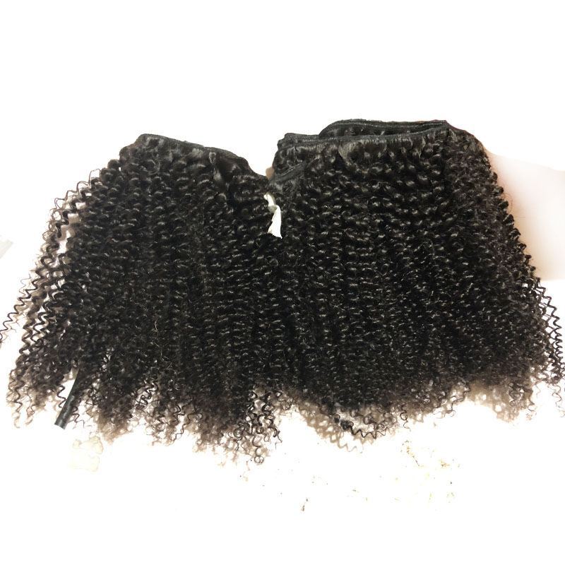 Wholesale Best Quality 12A Human Hair Extensions Sale 100%  Raw Unprocessed Human Virgin Mongolian 3C4A Kinky Curly Hair