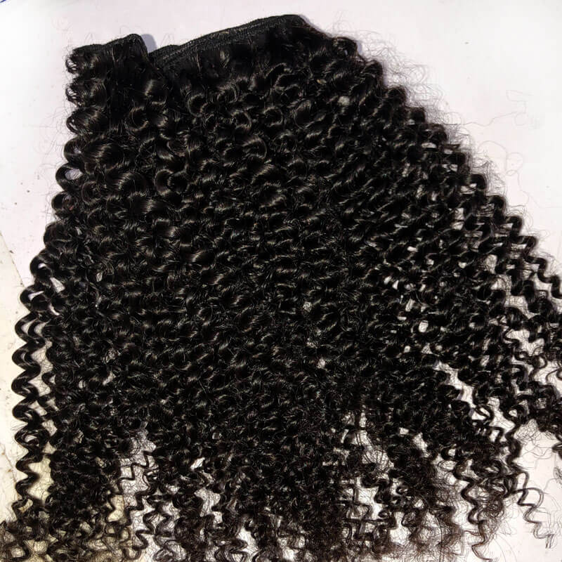 Wholesale Best Quality 12A Human Hair Extensions Sale 100%  Raw Unprocessed Human Virgin Mongolian 3C4A Kinky Curly Hair