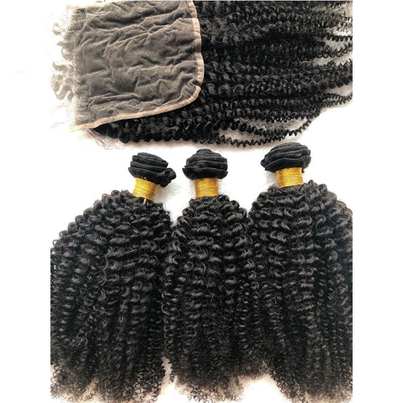 Top Grade 12A Virgin Mongolian Afro Kinky Curly Hair Unprocessed Virgin 4a4B Afro Kinky Curly Hair Extensions Weave