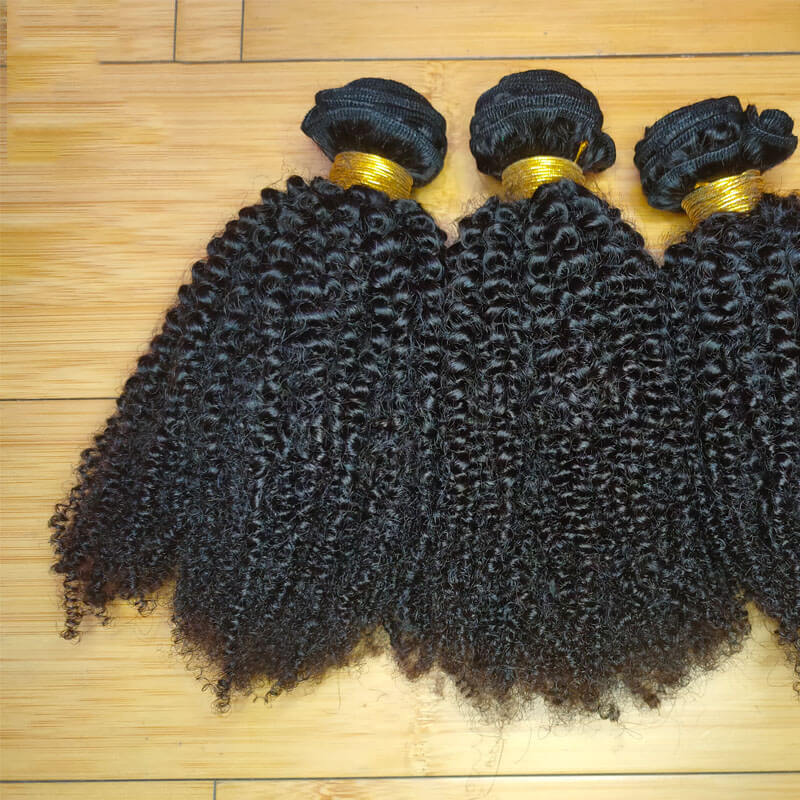 Selling Mongolian Virgin Afro Kinky Human Hair Weave Bundles, 100% Mongolian 4b4c Afro Kinky Hair Extensions