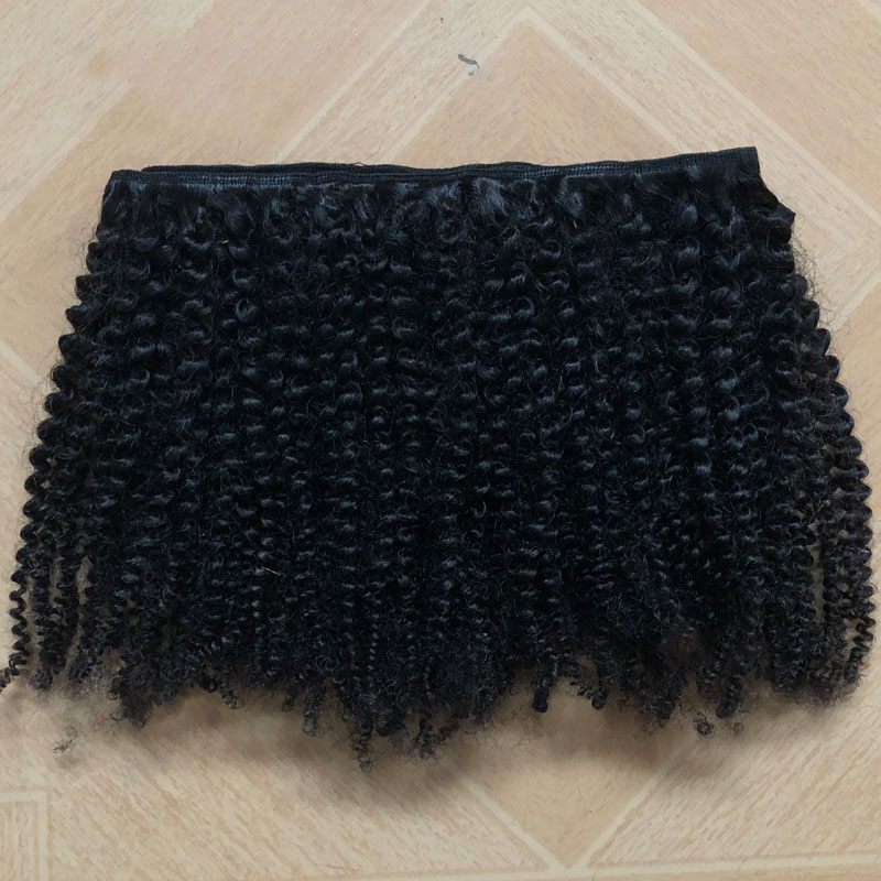 Wholesale Virgin Kinky Curly Hair Weave Bundles In Stock Best Quality Brazilian Human Hair Afro Kinky Curly Natural Color