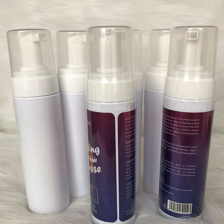 Private Label Hair Rich Foam Styling Strong Hold Hair Foam Mousse