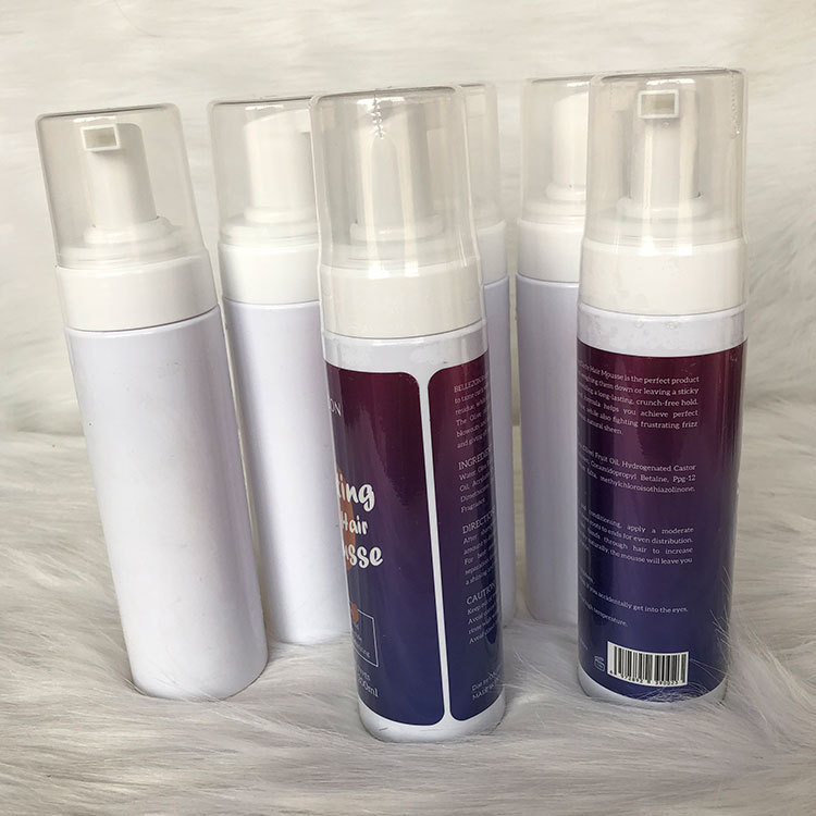 Private Label Hair Rich Foam Styling Strong Hold Hair Foam Mousse