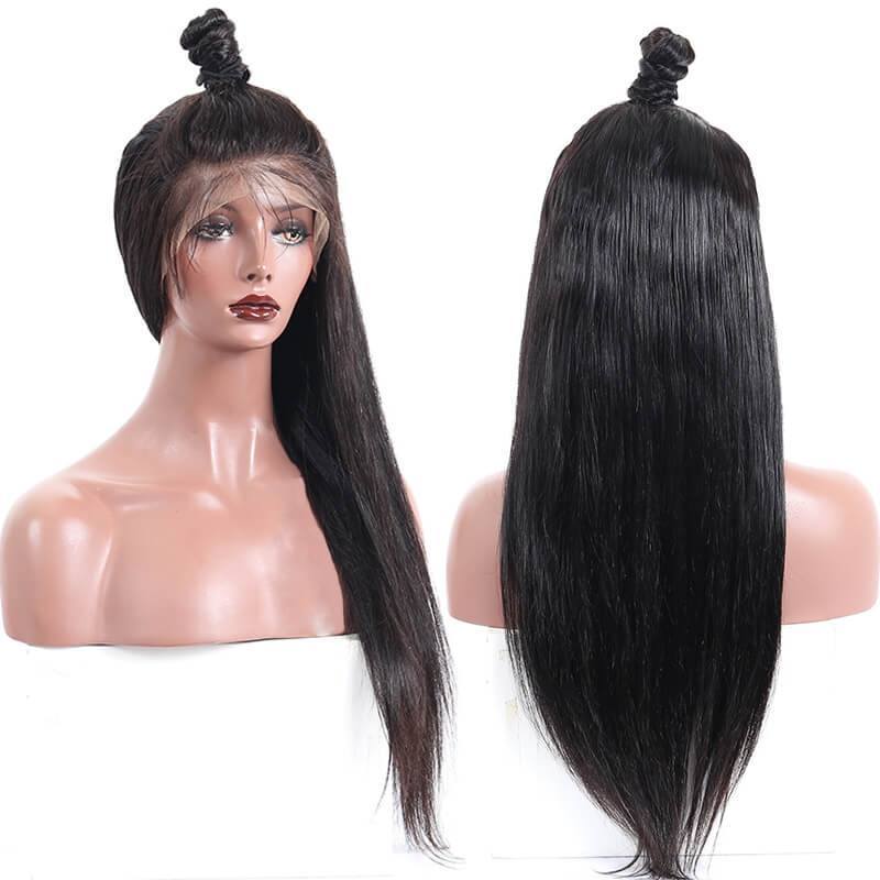 300% Density Wigs Pre-Plucked  Human Hair Wigs Lace Front Wigs Black Women with Baby Hair