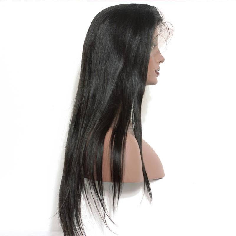 Glueless Silk Base Top Full Lace Wigs Silk Straight Glueless Full Lace Silk Base Wigs For Black Women