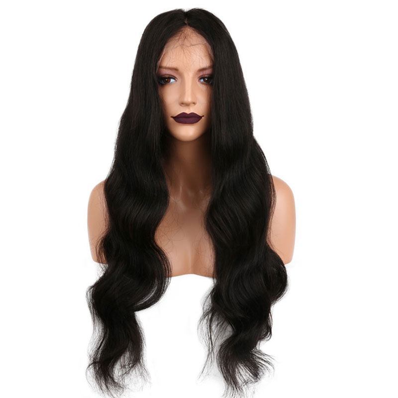 360 Lace Frontal Wig Body Wave Brazilian Remy Human Hair Wigs With Baby Hair For Women Pre Plucked Bleached Knots