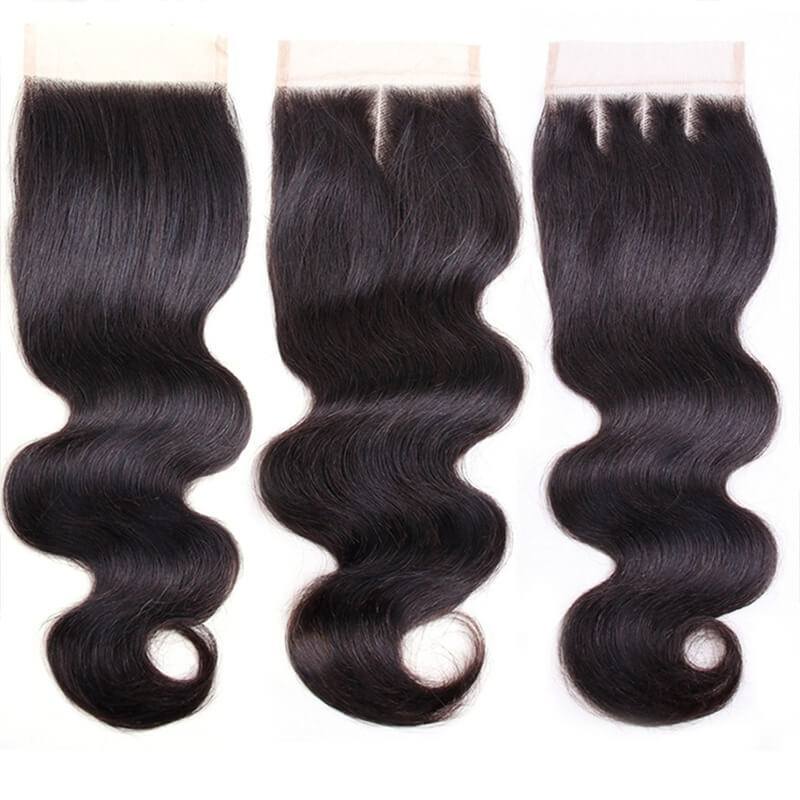 Hotsale Malaysian Virgin Hair 3 Bundles Weave With 1 Piece 4X4 Lace Closure Body Wave 4Pcs/Lot