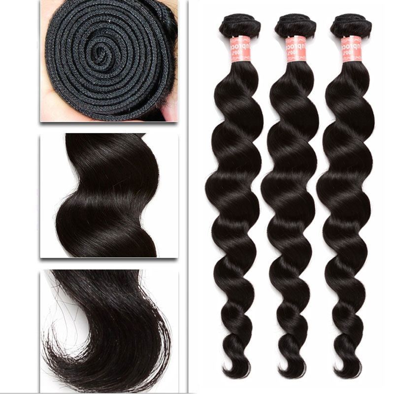 Discount 100 Human Hair 13X4 Lace Frontal With Bundles Loose Wave For Sale