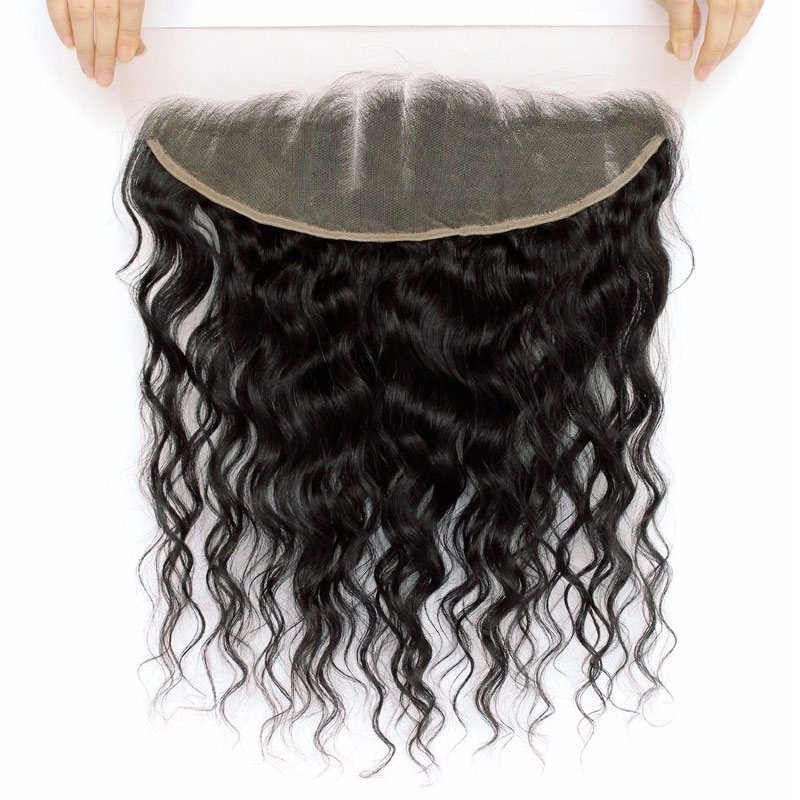 Discount 100 Human Hair 13X4 Lace Frontal With Bundles Loose Wave For Sale