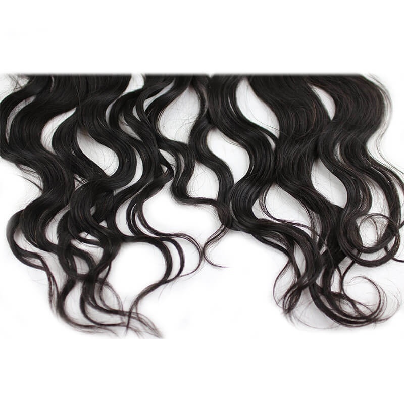 5X5 Lace Closure with 3 Bundles Water Wave Brazalian Virgin Human Hair Human Hair