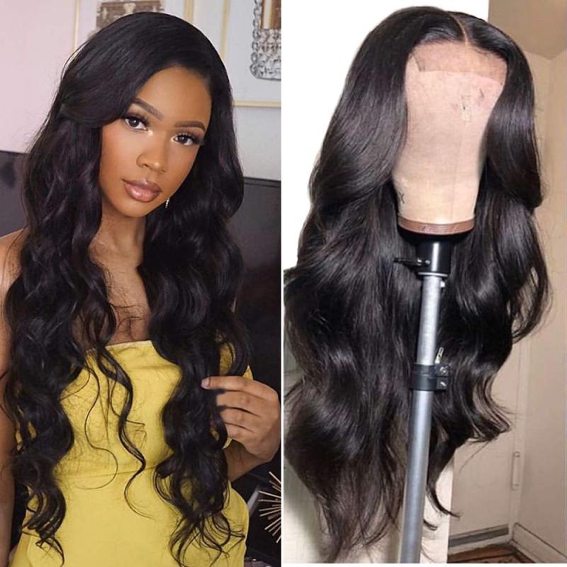 Body Wave HD Lace Front Wigs  5x5 Closure Wigs Human Hair Wigs Skin Melt HD Lace Wigs 10A Brazilian Human Hair Wigs