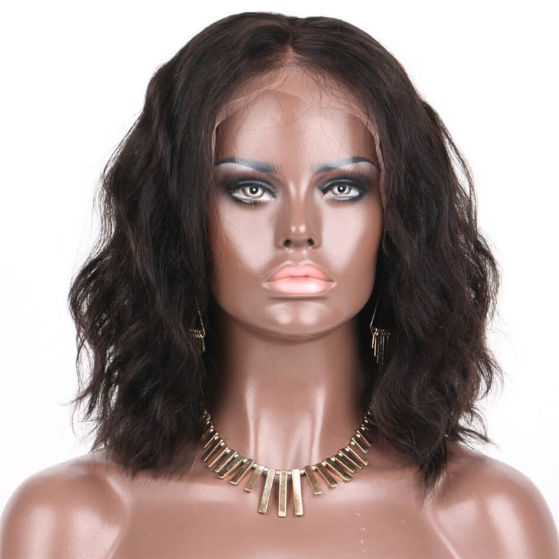300% Density Lace Front Wigs Natural Wave  human Hair Wigs Malaysian Virgin Human Hair Glueless
