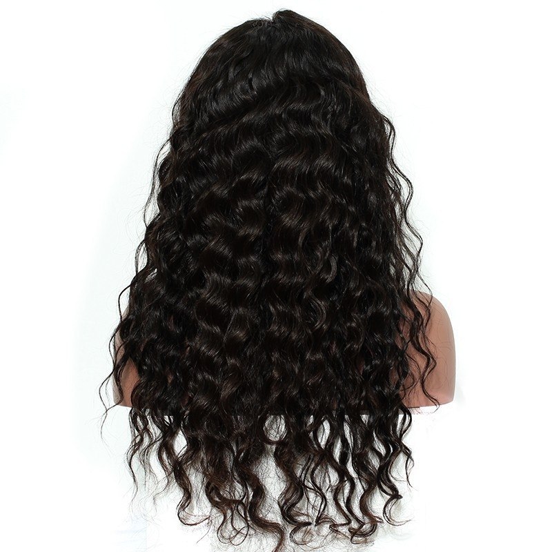 300% High Density Glueless Loose Wave  Wigs Human Hair with Baby Hair for Black Women Natural Hair Line