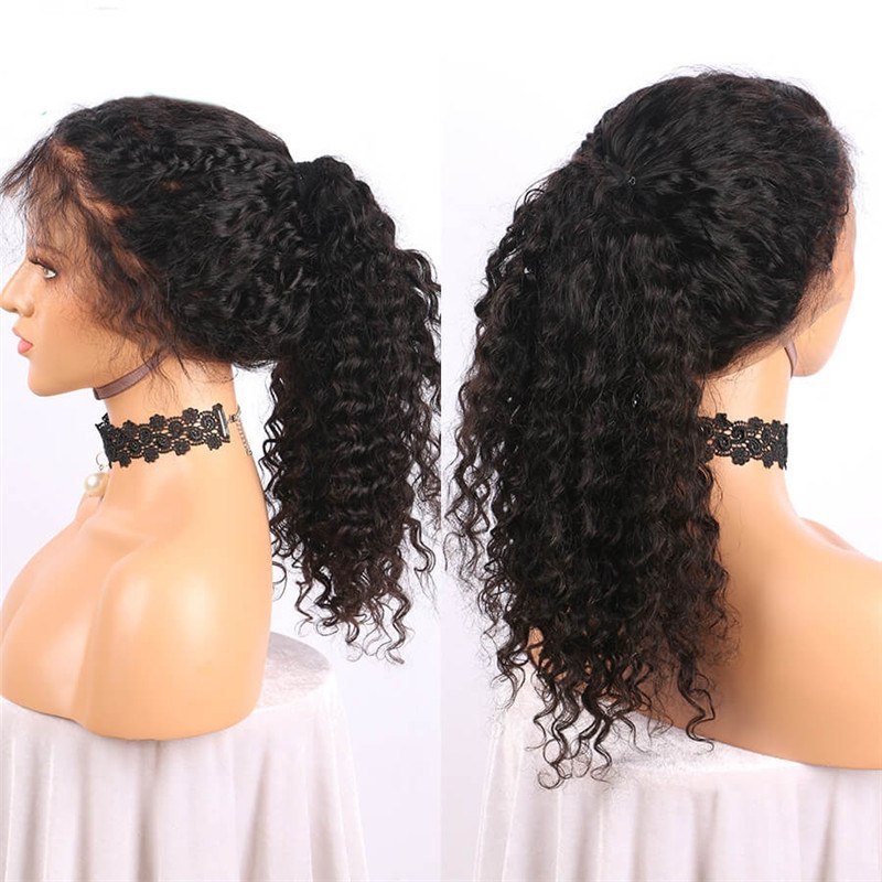 300% High Density Brazilian Human Hair Lace Front Wigs  Human Hair Wigs for Black Women