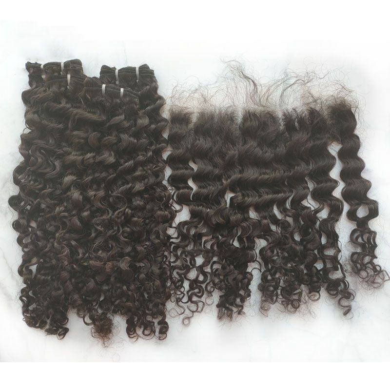 Best Garde 12A Pure Natural Color Burmese Curly Human Hair Weave Bundles 8"-30" In Stock, Raw Virgin Burmese Hair Can Be Dyed