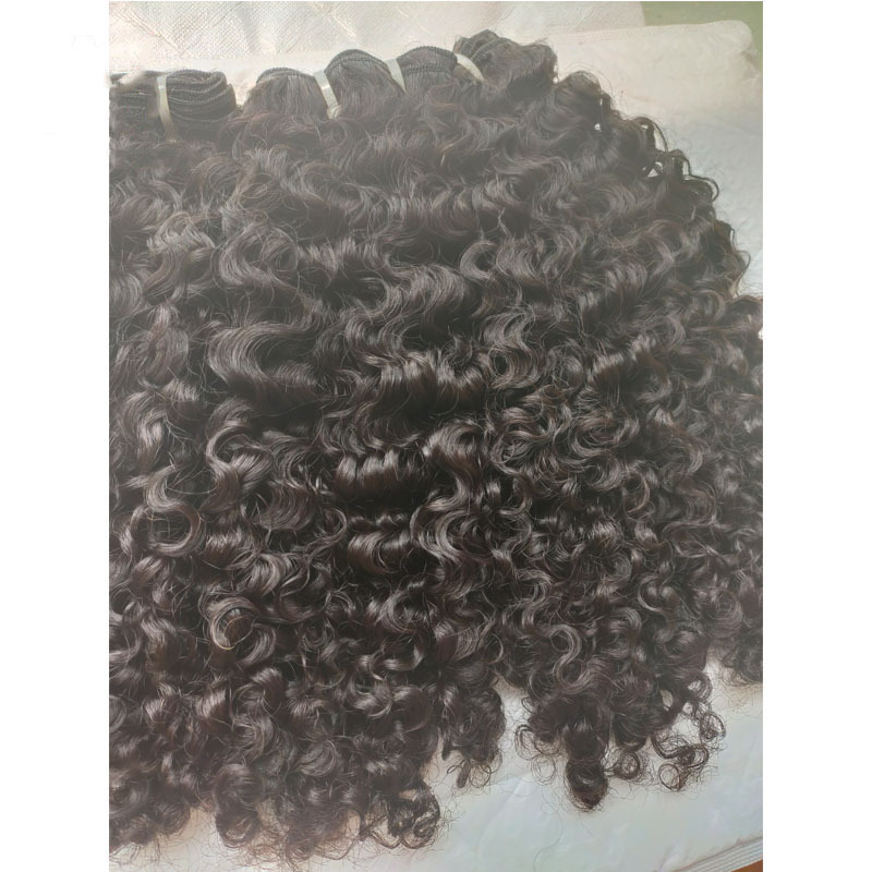 New Arrival Soft Kinky Curly Human Hair Extensions Raw Cambodian Hair Unprocessed, Cuticle Aligned Raw Virgin Hair 8"-30"
