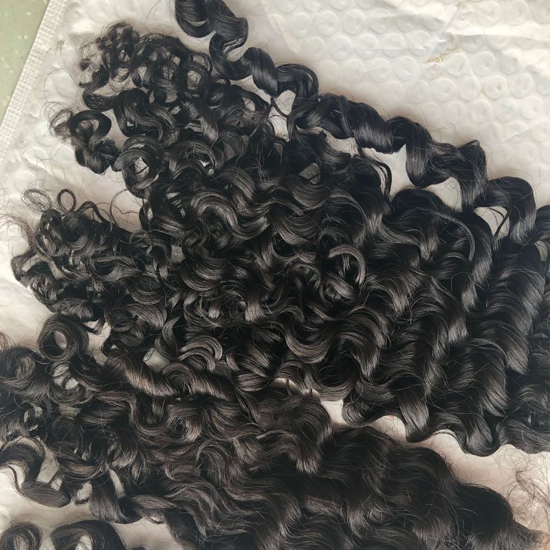 Raw Unprocessed Virgin Hair Vendors Great Raw Burmese Curly Human Hair Weave Bundles Natural Color Can Be Dyed