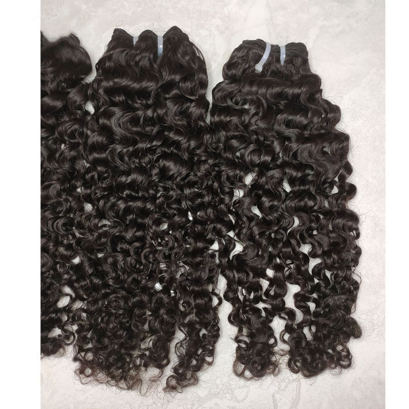 Grade 12A Raw Cambodian Hair, 100% Unprocessed Human Virgin Cambodian Curly Hair Bundles Natural Color Can Be Dyed