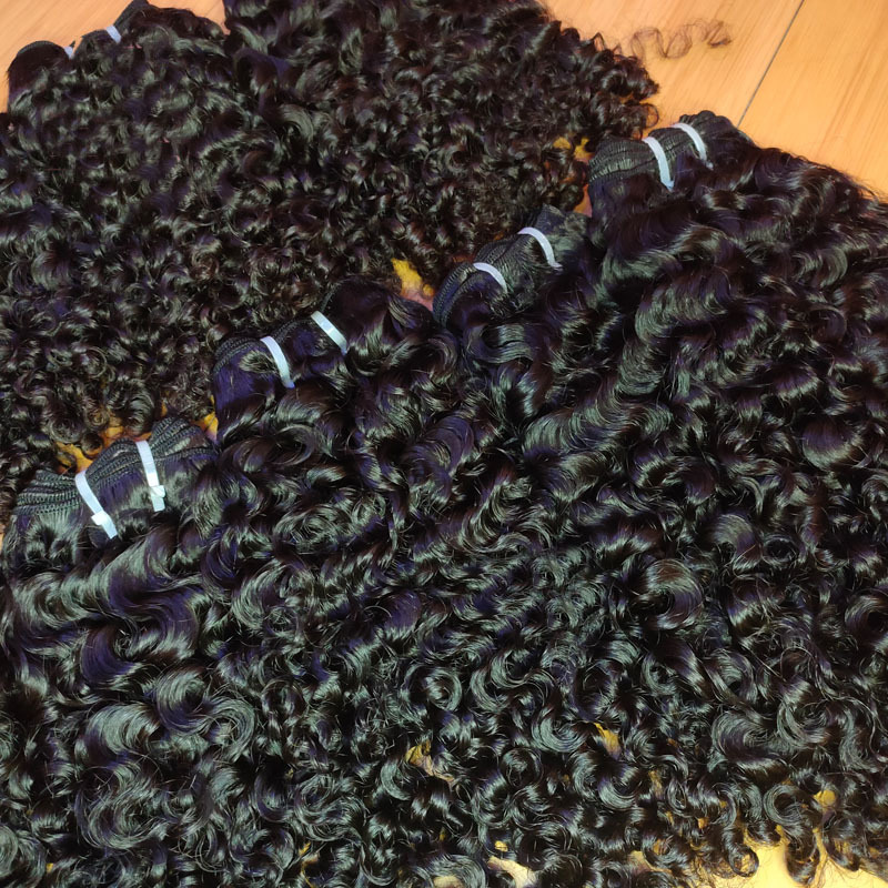 2021 New Arrival Dyed Great Raw Cambodian Curly Hair Soft Kinky Curly Human Virgin Cambodian Hair Extensions Can Be Bleached