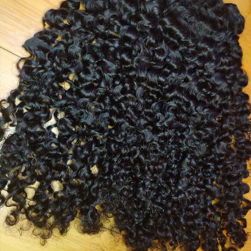 Raw Cambodian Hair Vendor With Wholesale Natural Color Raw Unprocessed Cambodian Soft Kinky Curly Hair Weave Bundles