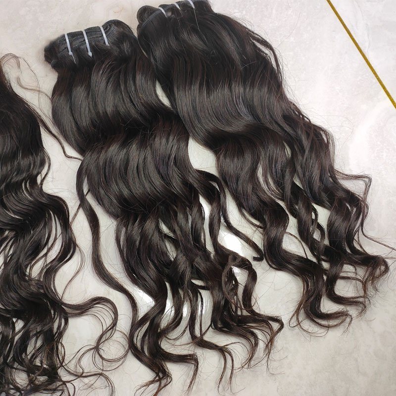 Wholesale Bundle Virgin Hair Vendor Burmese Wavy Virgin Cuticle Aligned Hair 8"-30" No Tangle No Shedding