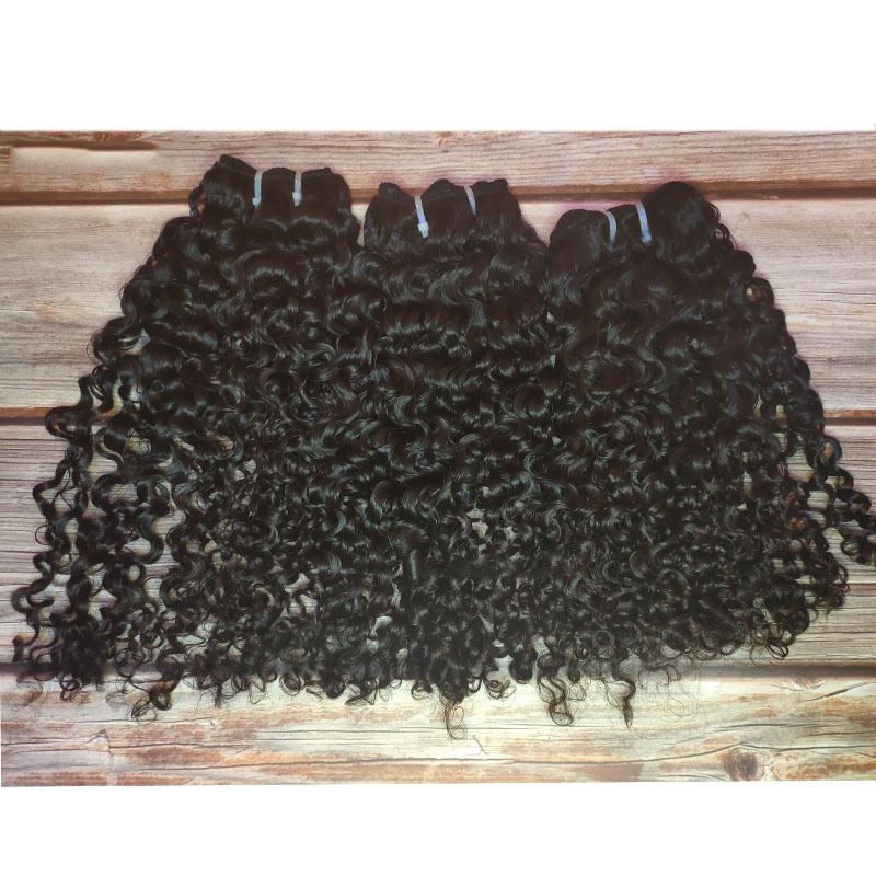 Grade 12A Virgin Cambodian Hair Wholesale Price Raw Cambodian Hair Curly Human Hair Weave Bundles 8"-30"