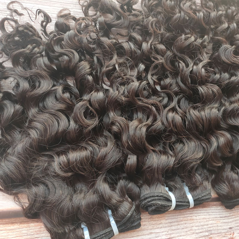 Grade 12A Cambodian Loose Deep Curly Hair, 100% Unprocessed Human Raw Virgin Cuticle Aligned Hair Can Be Bleached