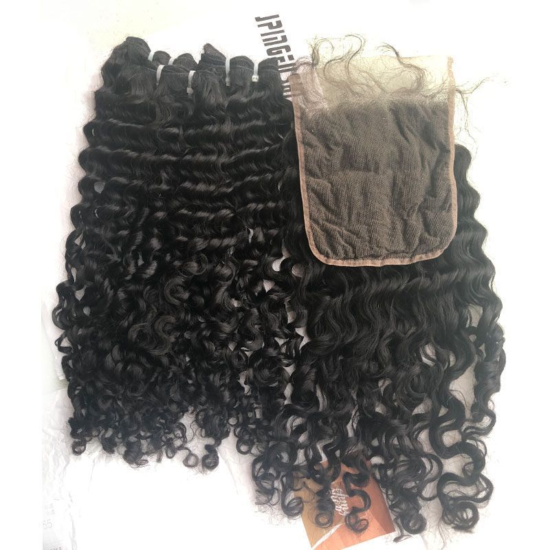 Wholesale 8"-32" Cuticle Aligned 12A Virgin Unprocessed Burmese Deep Curly Virgin Hair One Doner Hair