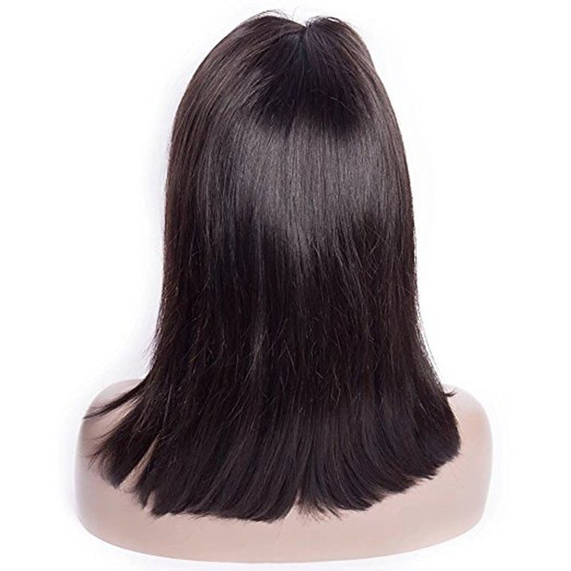 Pre Plucked Full Lace Front Unprocessed Brazilian Virgin Hair Silk Straight Hair For Women On Sale