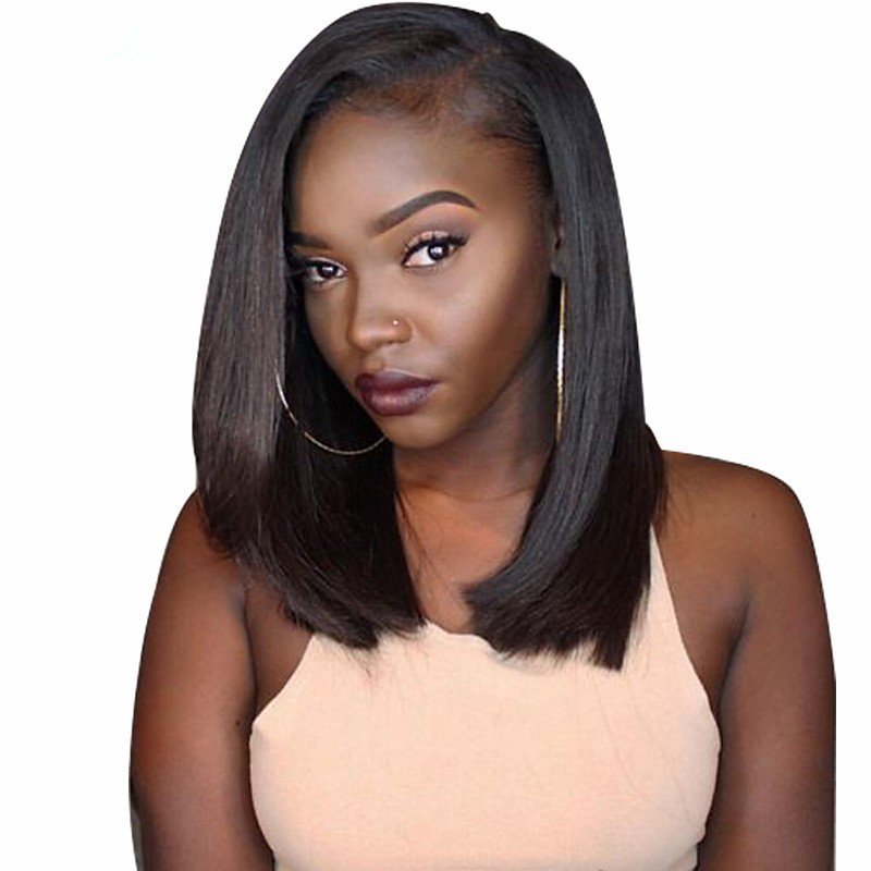 Pre Plucked Full Lace Front Unprocessed Brazilian Virgin Hair Silk Straight Hair For Women On Sale