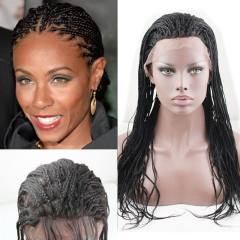 Braided Lace Wigs 100 Human Hair Lace Front Full Lace Braided Wigs for Women