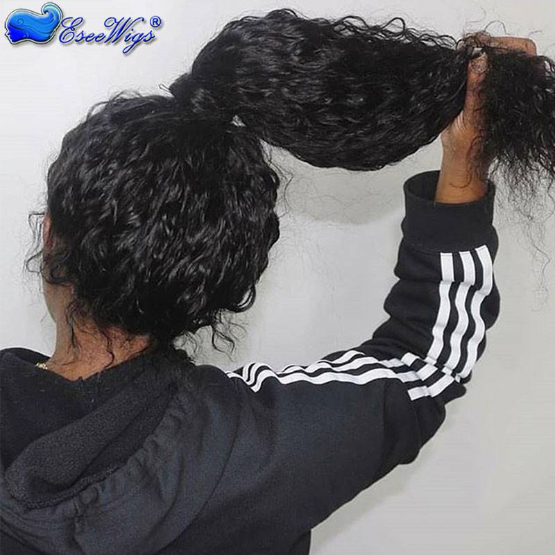 10A Grade Brazilian Lace Front Human Hair Wigs With Baby Hair  Natural Curly Vigin Human Hair Glueless Wigs For Black Women