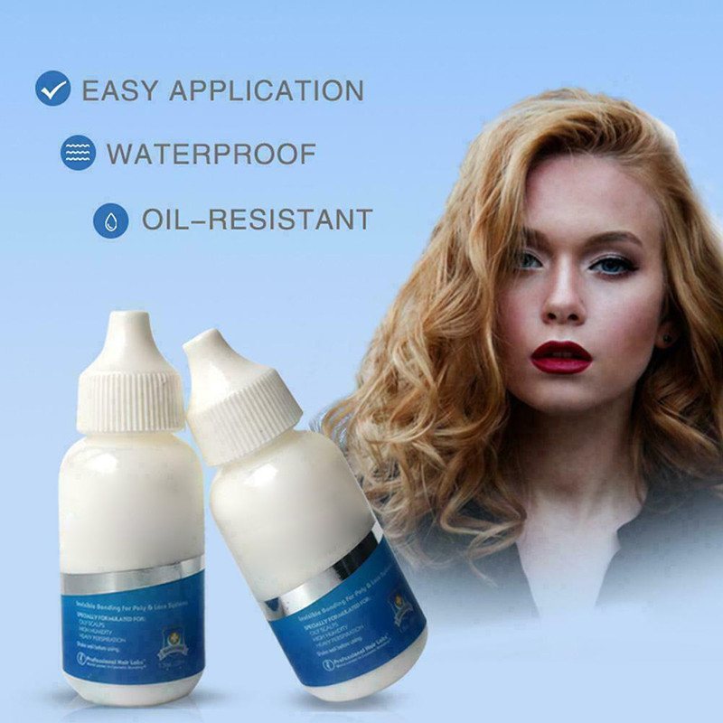 Wig Glue Ship Waterproof Lace Wig Glue And Label On Wig Glue Remover And Label On Hair Wax Stick Customized Label 10pcs/lot