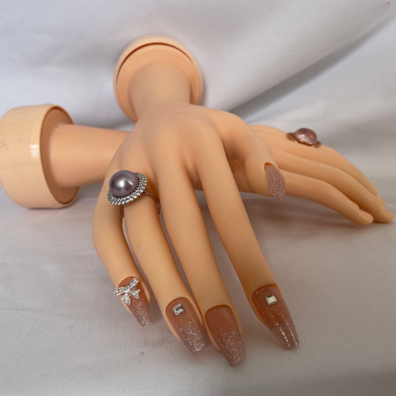 High Quality Mannequin Hand PVC Materials Easy to Bend for Nail Practice and Jewelry Display