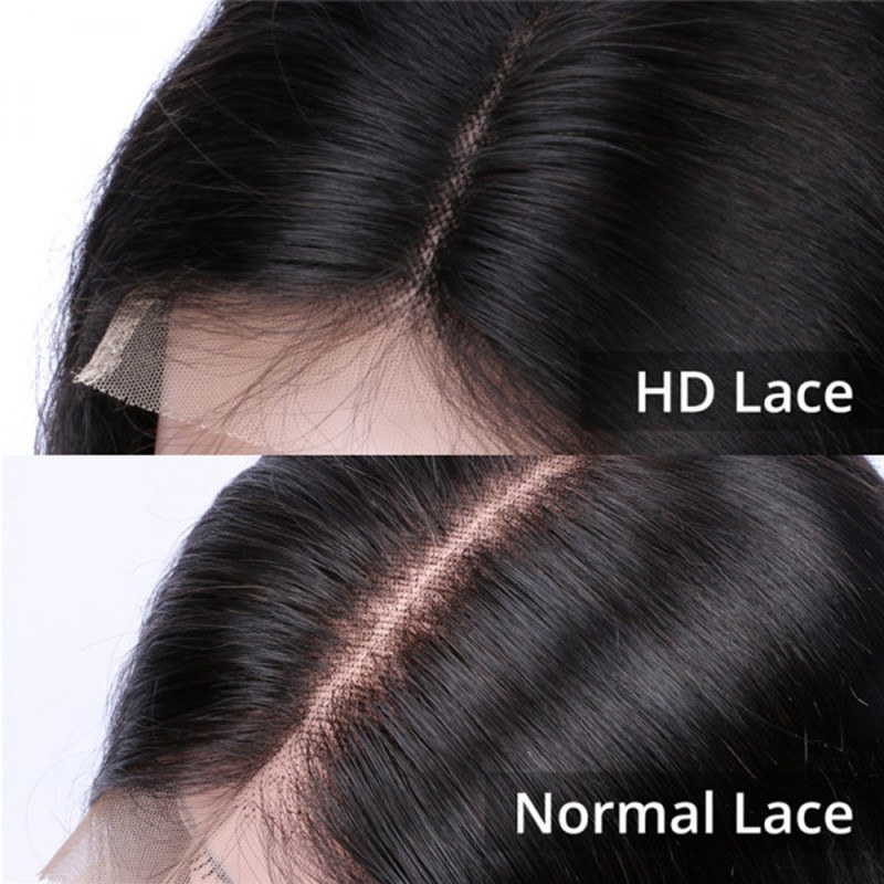 Water Wave HD Lace Front Wigs 5x5 Lace Closure Wigs Human Hair Wigs Skin Melt HD Lace Wigs 10A Brazilian Human Hair Wigs