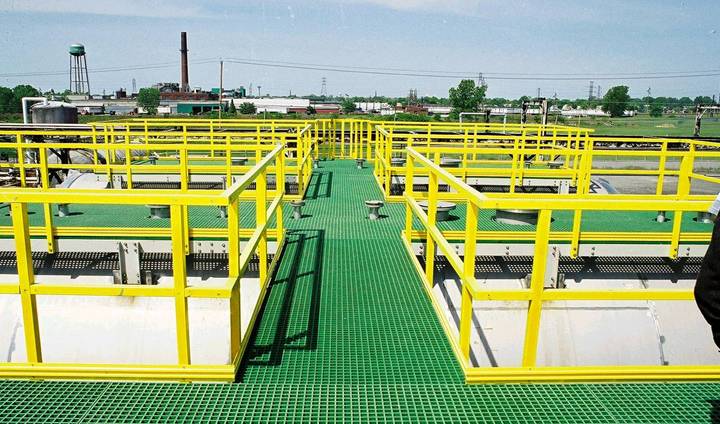 FRP/GRP PLATFORM &amp; WALKWAYS – WELL ANTI-CORROSIVE AND STRONG DURABLE