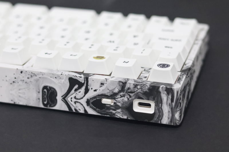 GATERON Co-branded iG 98 Mechanical Keyboard (Splashing Ink,Mountain top)