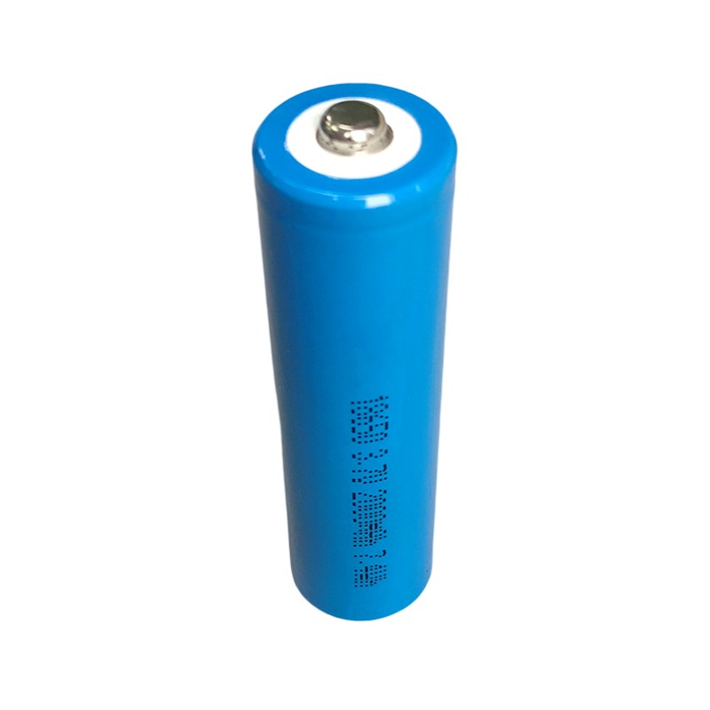 3.7V button top 18650 li-ion 2000mAh rechargeable battery flashlight battery