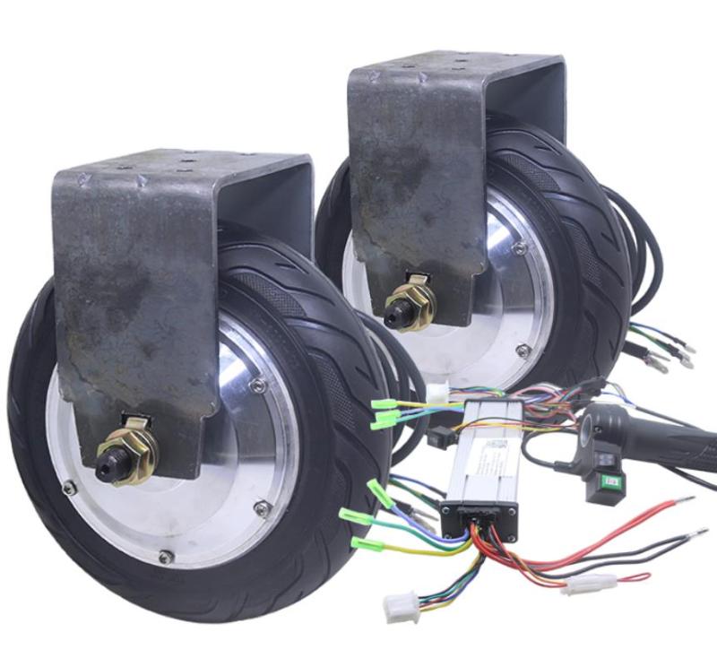 8-inch toothed DC brushless hub motor low-speed high-torque power robot motor-driven food truck