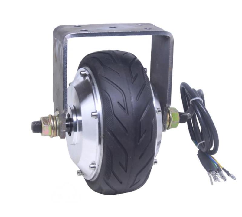 156 tooth reduction motor DC brushless hub speed regulation 6 inch motor low speed high torque track medical dining car