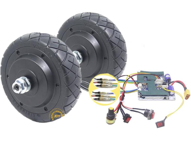 138 motor 24/36V DC brushless hub speed 5.5 inch motor tool track skateboard medical cart