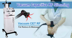 448khz Vacuum Rf Tecar Therapy Machine Indiba Rf Wrinkle Removal Body Slimming Machine Radio Frequency