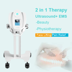 2 in 1 RF Beauty import Device EMS beauty product Machine anti aging face lift device wrinkles remove Ultrasound EMS Therapy Machine